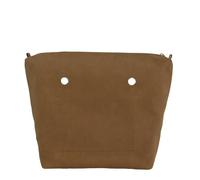 LIUXIN 1 pz PU Nubuck Pelle Satinata Fodera Interna Impermeabile Tasca con Cerniera per Obag Classic Mini Fodera Inserto per O Bag