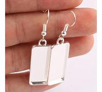 LIUXIN 10 Pezzi di Base per Orecchini cabochon rettangolari Grezzi 10x25mm vassoi con castone in Metallo Nero Oro Rosa per la creazione di Orecchini