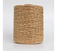 LIUXIN 280 Metri Fili Colorati Filato di Paglia di Rafia Naturale per Borsa Borsa Cuscino Cestino Cappello Materiale per Maglieria Filato all'Uncinetto Artigianato