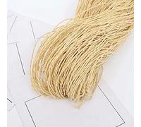 LIUXIN 500g 400m 10 Colori Filato di Carta Rafia Naturale Fai da Te Cappello Borsa Borsa Cestino Rattan Maglia Materiale all'Uncinetto