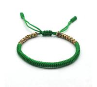 LIUXIN Braccialetti e Braccialetti Portafortuna da Uomo, Fatti a Mano, Intrecciati e Regolabili, con Nodo King Kong