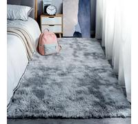 LIUYANYAN Tappeto a Pelo Lungo 200 x 280 cm Lavabile Moderni per Interni per Camere da Letto Super Morbido Camera da Letto Moderno, Scendiletto, Stanza, Grigio Chiaro