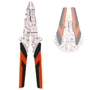 LIUYIDM 12 in 1 Pinza spelafili, Elettricista, Pinze per Elettricista, Wire Stripper, Tester di tensione, Spelafili per cavi, Pinza spelafili per spogliarello, Avvolgimento e colonne di fili