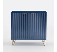Liuyoyo Armadio portaoggetti Self - Servizio di stile pannello laterale, armadio in stile moderno con anta e ripiani regolabili, consolle da tavolo da credenza, armadio da bar ingresso cucina
