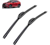 liuyuxxx Kit Tergicristallo Anteriore e Posteriore Compatibile per Mitsubishi Eclipse Cross GK GL Ya 2017-2023 con Accessori Pulizia