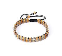 LIUYUYOUGO Bracciale Uomo Braccialetti Di Cristallo Naturale Per Donna Bracciale Di Perline Di Ematite A Doppio Strato Bracciale Magnetico Intrecciato Fatto A Mano Braccialetto Di Pietre Preziose En