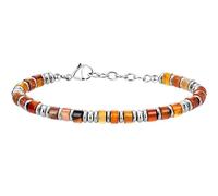 LIUYUYOUGO Bracciale Uomo Pietre Bracciale Da Uomo Con Perline Di Cristallo Perline A Botte In Pietra Naturale Da 4 Mm Braccialetto Di Protezione Regolabile Gioielli Con Pietre Preziose Regali Per F