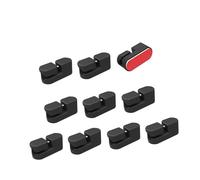 LIUZIKUN Set di 10 fermacavi Multiuso con Base Adesiva per scrivania.
