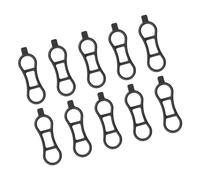 LIUZIKUN Set di Fasce Elastiche in Silicone per Supporto Lampada da Bici, Cinghia di Ricambio per Bici da Strada e da Montagna