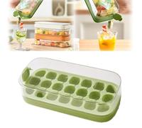 LIUZUO Vertical Ice Tray,Ice Cube Storage Box with Tray Tool Accessories,Vertical Ice Cube Tray,Magic Ice Cube Maker,Mold Maker Large Capacity Home Ice Cube