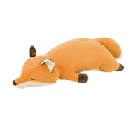 LIV HEART Nemu Nemu Animals 6231906 - Peluche a forma di volpe Konta, extra morbido e morbido, ideale in Giappone, misura XXL, 70 cm