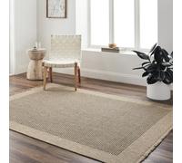 Livabliss Burlington Cairns Tappeto da Esterno 120x170 cm - Beige, Nero