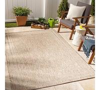 Livabliss Georgia Cottage Rectangle Tappeto | Vaniglia, Beige | 160x213cm | Patio e Spazio Esterno | Tessuto a Macchina Polipropilene