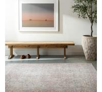 Livabliss MARGOT Alfombra Tradicional 160x213cm - Sala de Estar/Comedor | Rectangular | 100% Poliéster | Tejida a Máquina | Fácil Cuidado