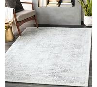 Livabliss Marrakech Tappeto Vintage Tappeto per Soggiorno, Corridoio, Cucina Tappeti Salotto Classico, Orientale, leggera Manutenzione Pelo Corto, Grande, 160x216 cm Grigio e Crema