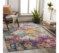 Livabliss ROMY Alfombra Tradicional 100x153cm - Dormitorio Pequeño | Rectangular | 100% Polipropileno | Tejida a Máquina | Fácil Cuidado