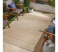 Livabliss Sierra Globale Rectangle Tappeto | Vaniglia, Beige | 160x213cm | Patio e Spazio Esterno | Tessuto a Macchina Polipropilene