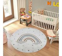 Livabliss Tappeto Rainbow Kids Area - 160x160 cm - Crema