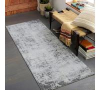 Livabliss Wamba Kampen Tappeto 80x220 cm - Grigio, Avorio