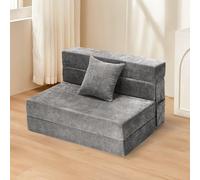 LIVACTI Divano letto pieghevole, poltrona letto trasformabile con cuscino, in memory foam ad alta densità, divano futon per soggiorno, dormitorio, camera degli ospiti, casa e ufficio
