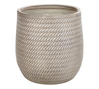 LIVADIA Vaso per piante 39 cm Pietra Tortora