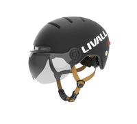 LIVALL L23 Smart Bike Helmet with LED Lights & Removable Visor, NTA8776 CPSC Certified, Bike Helmet with Fall Detection for Adults Men Women, Bicycle Helmet for Commuter E-Bike Scooter Skateboard