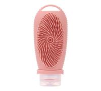 LIVASH Set di Bottiglie da Viaggio In Silicone con Detergente Viso - Contenitori Portatili per Shampoo e Lozione, F