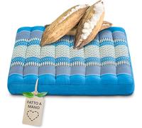 livasia cuscino coprisedia grande, cuscino per pavimento indoor/outdoor, cuscino meditazione yoga, mobili in pallet, cuscino impunturato per