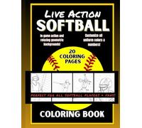 Live Action Softball: Coloring Book
