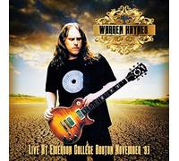 Live At Emerson College Boston November '93 (2 Cd) - Warren Haynes (Audio Cd)