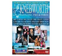 Live at Knebworth, Parts 1, 2 & 3 (DVD) Eric Clapton Cliff Richard & The Shadows