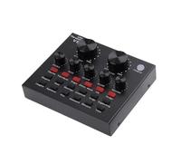 Live Broadcast Sound Card, Live Sound Card with Effects, Professional Dj Soundboard, Audio Mixer for Live Broadcast, Home Studio Sound Card, Wireless Sound Equipment for Streaming
