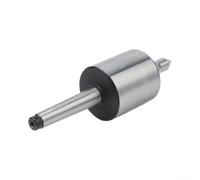 Live Center con triplo cuscinetto a sfera per tornio CNC, cono Morse MT1/MT2/MT3/MT4, mandrino a punta in acciaio al carbonio ad alte prestazioni per tornitura precisa e fresatura fino a 3000 giri/min