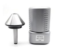 Live Center MT3 Bull Nose 100 mm, punta in acciaio legato, centro girevole a 75 gradi per tornitura cava del tornio, capacità 408,2 kg