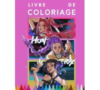Livʀe de Coloʀiage: Coloriage demon manga | Fantasy pour fans de K-pop