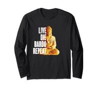 Live Die Bardo Repeat - Rinascita Dharma Karma Reincarnazione Maglia a Manica