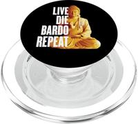 Live Die Bardo Repeat - Rinascita Dharma Karma Reincarnazione PopSockets PopGrip per MagSafe