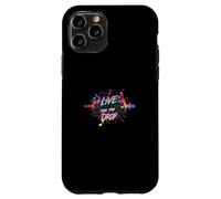 Live For The Drop EDM DJ Music Producer Rave Party Design Custodia per iPhone 11 Pro