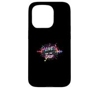 Live For The Drop EDM DJ Music Producer Rave Party Design Custodia per iPhone 15 Pro