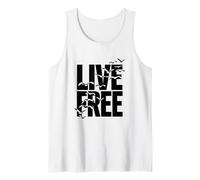 Live Free Vivere Libero Canotta