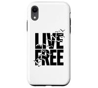 Live Free Vivere Libero Custodia per iPhone XR