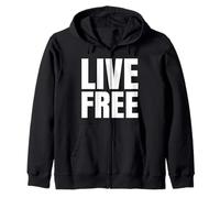 Live Gratis Felpa con Cappuccio