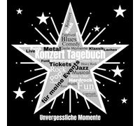 Live Konzert Tagebuch - Stilvolle Konzertkarten Aufbewahrung für alle Events. Halte deine unvergesslichen Momente mit dem Ticket Album zum einkleben ... super geeignet. Ein Muss für jede Liveshow.