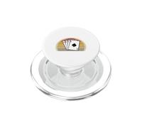 Live Laugh Cribbage Card Game Dire Gioco di Notte Umorismo Carte PopSockets PopGrip per MagSafe