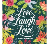 Live, Laugh, Love 2026 Wall Calendar