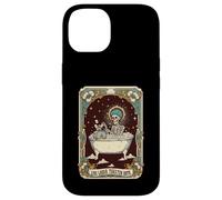 Live Laugh Toaster Bath Meme divertente scheletro Tarocchi Custodia per iPhone 14