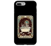 Live Laugh Toaster Bath Meme divertente scheletro Tarocchi Custodia per iPhone 7 Plus/8 Plus