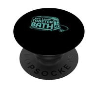Live Laugh Toaster Bath Optimism Funny Daying Joke PopSockets PopGrip Adesivo