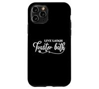 Live Laugh Tostapane Bagno Meme Divertente Citazione Strano Scherzo Custodia per iPhone 11 Pro