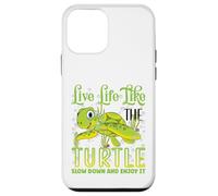 Live Life Like The Turtle Slow Down And Enjoy It | Tartaruga Custodia per iPhone 12 mini
